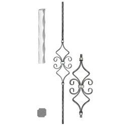 Tyč 12x12mm, 140x900mm Tyč 12x12mm, 140x900mm